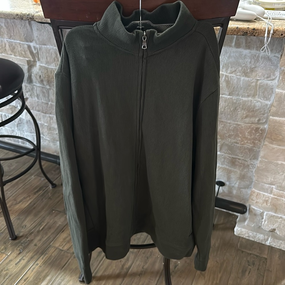 Banana Republic Men’s Full Zip Sweater- size XXL Tall